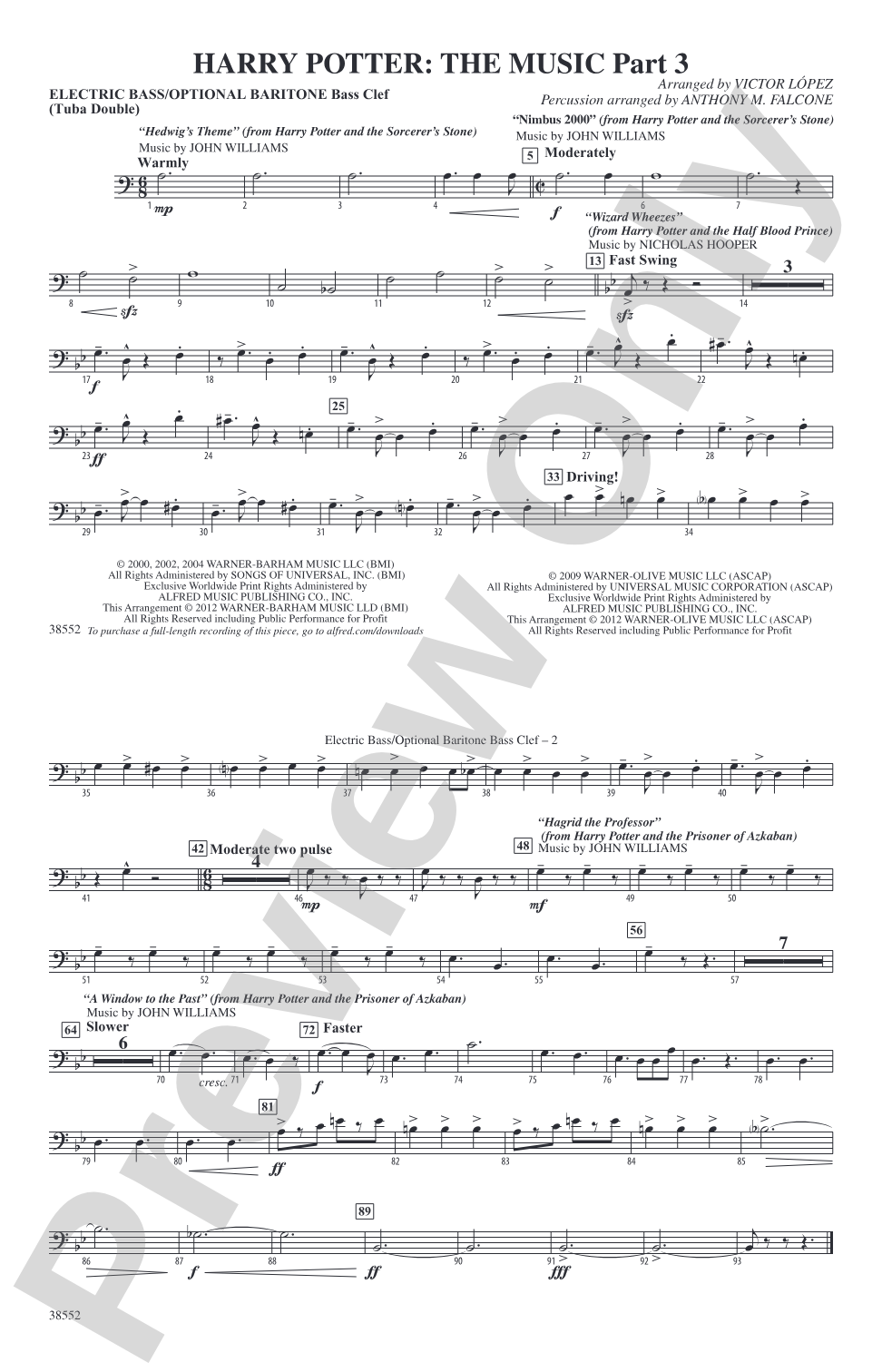 Harry Potter: The Music, Part 3: Electric Bass