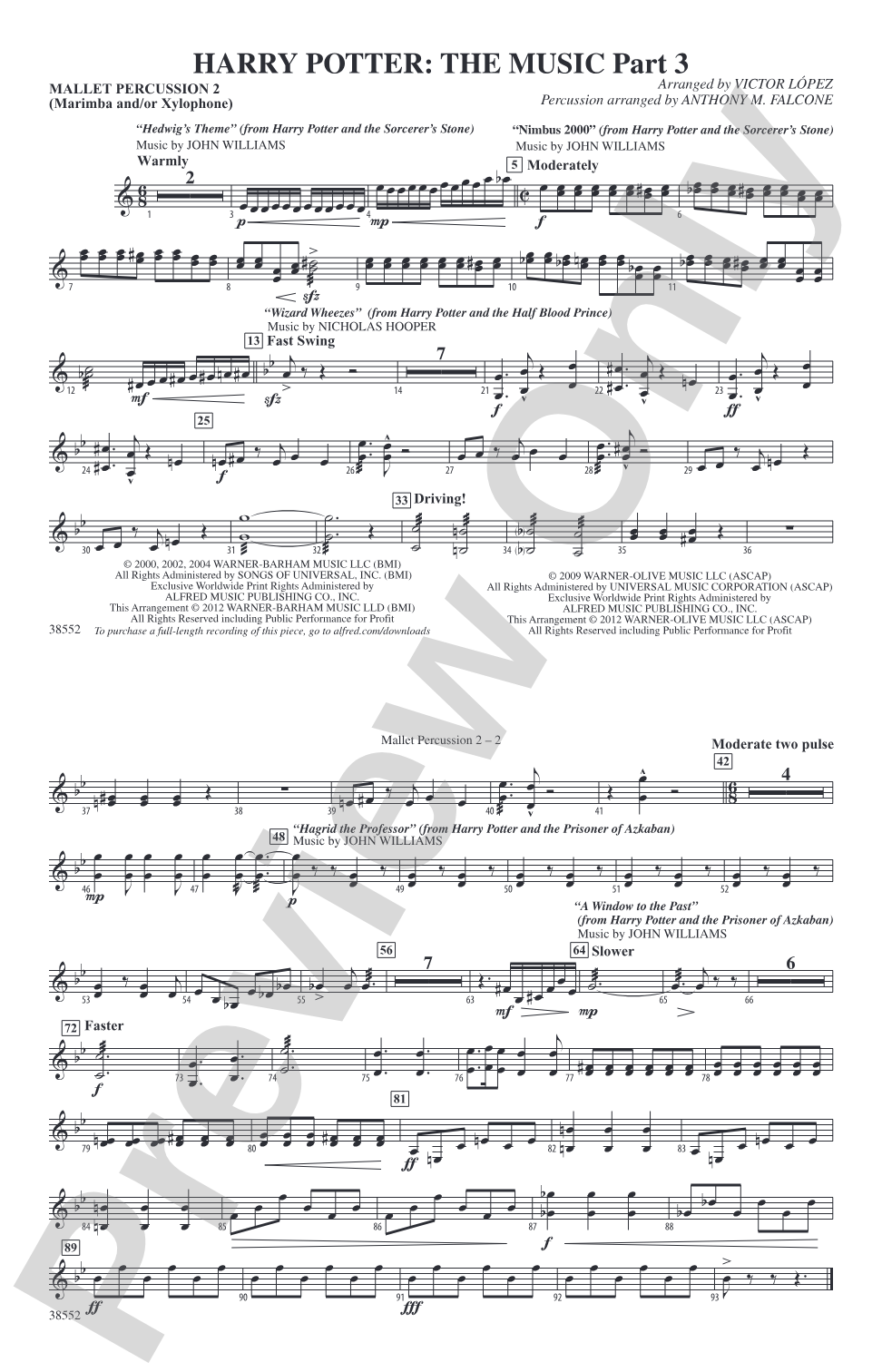 Harry Potter: The Music, Part 3: 2nd Mallet Percussion