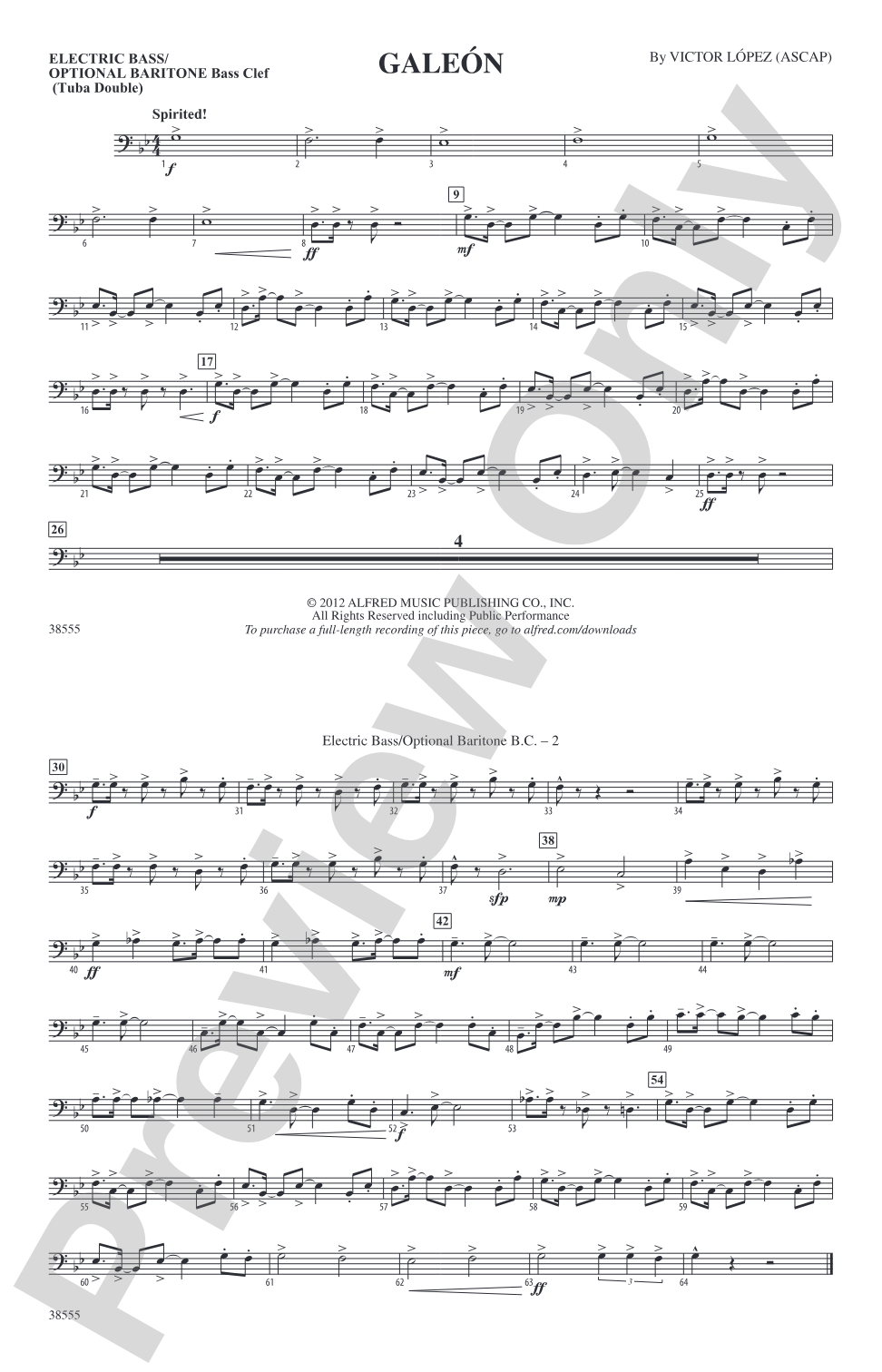 Galeón: Electric Bass