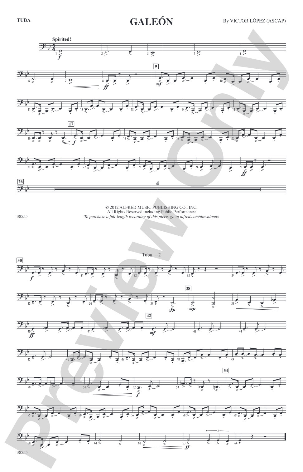 Galeón: Tuba