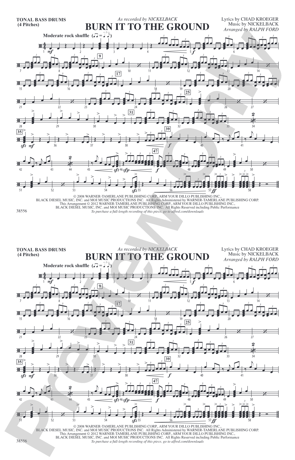 Burn It to the Ground: Tonal Bass Drum