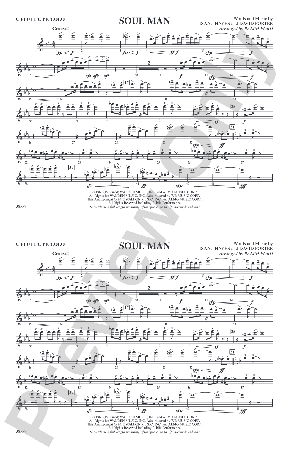 Soul Man: Flute