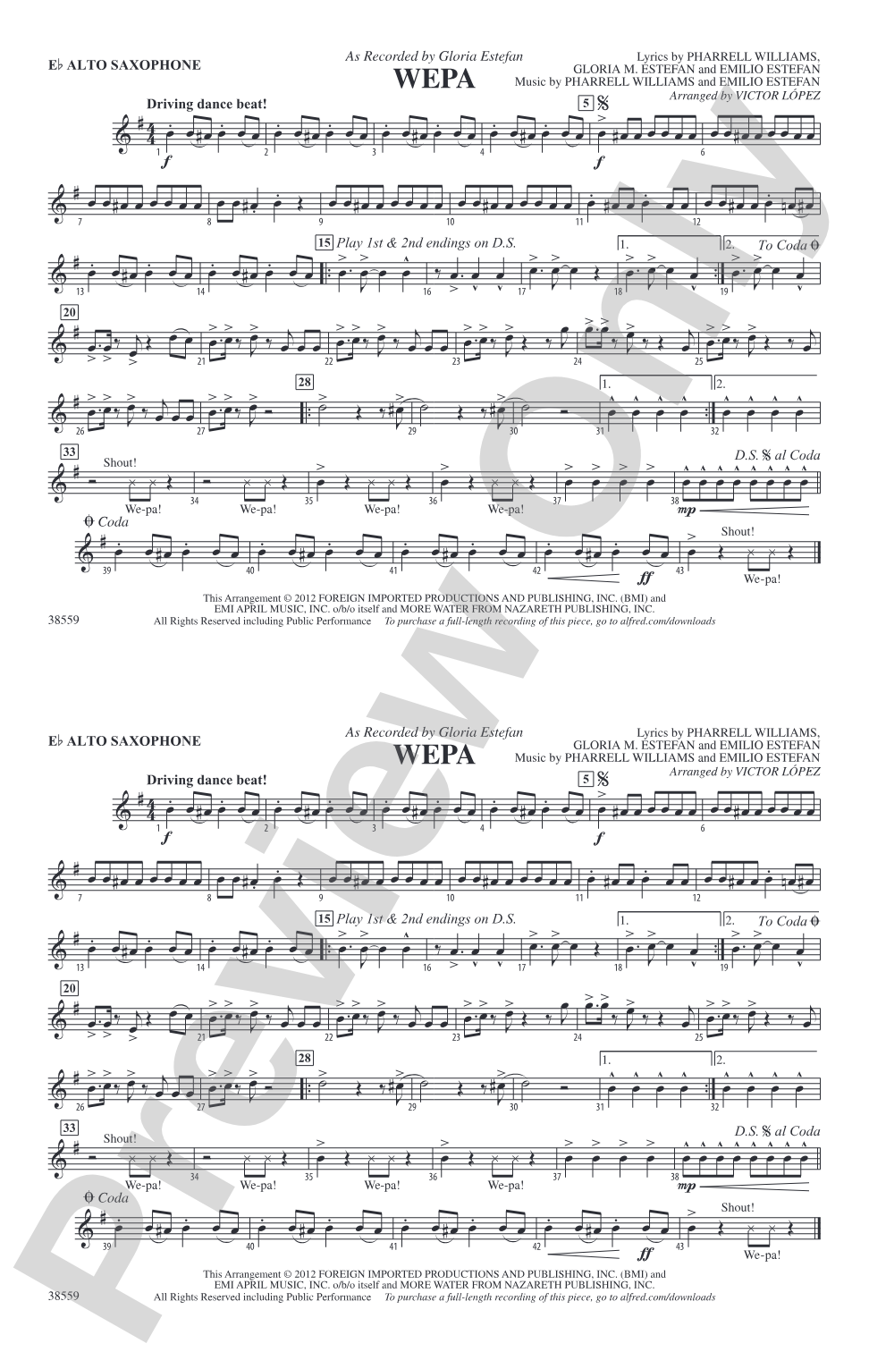 Wepa: E-flat Alto Saxophone