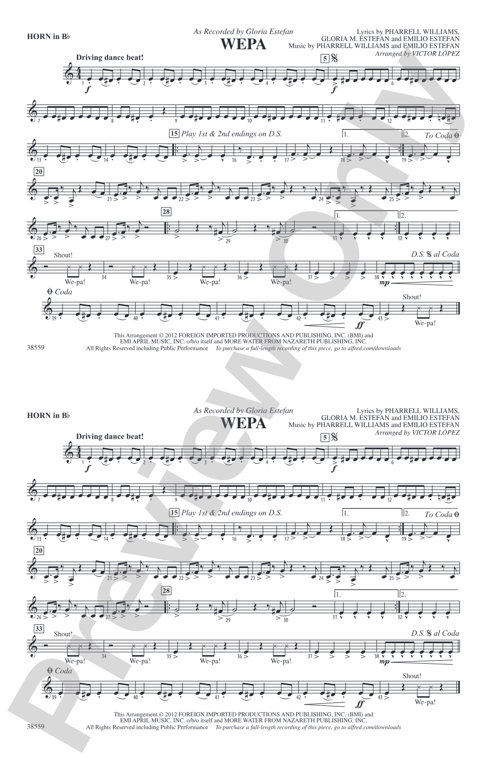 Wepa: Horn in B flat