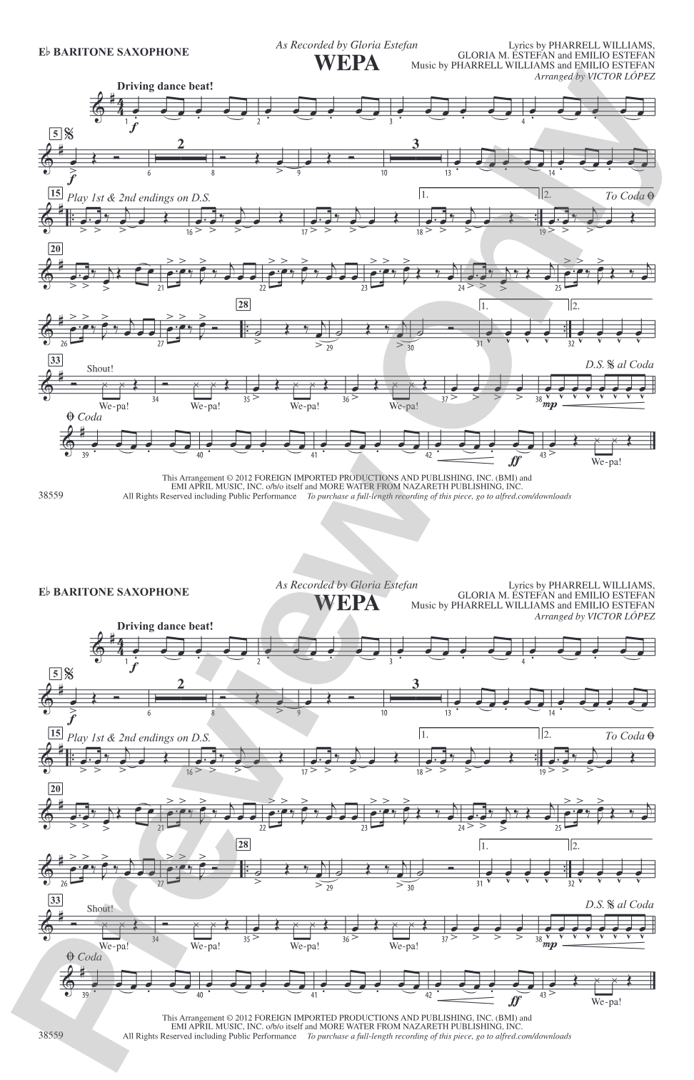 Wepa: E-flat Baritone Saxophone