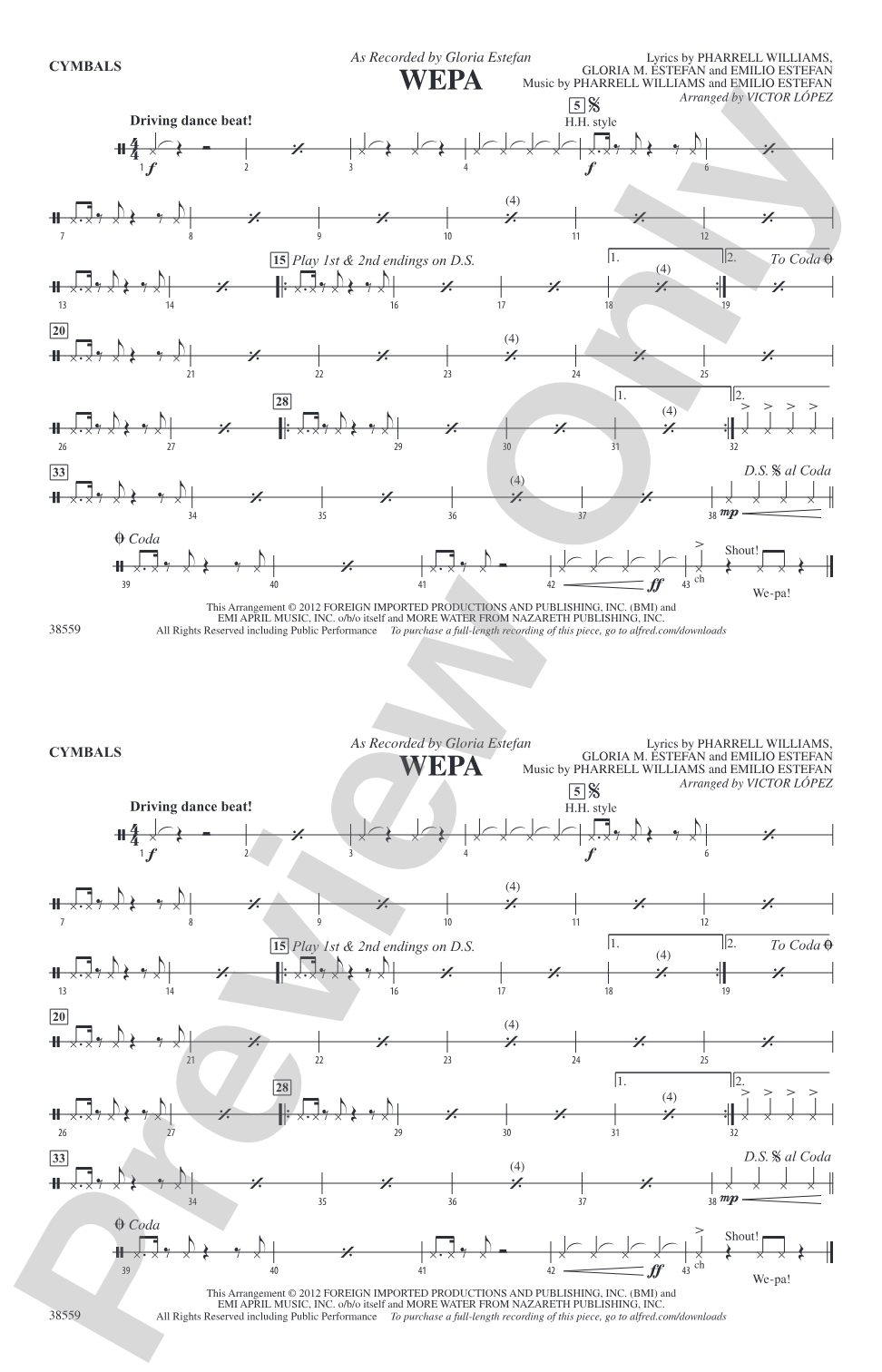 Wepa: Cymbals