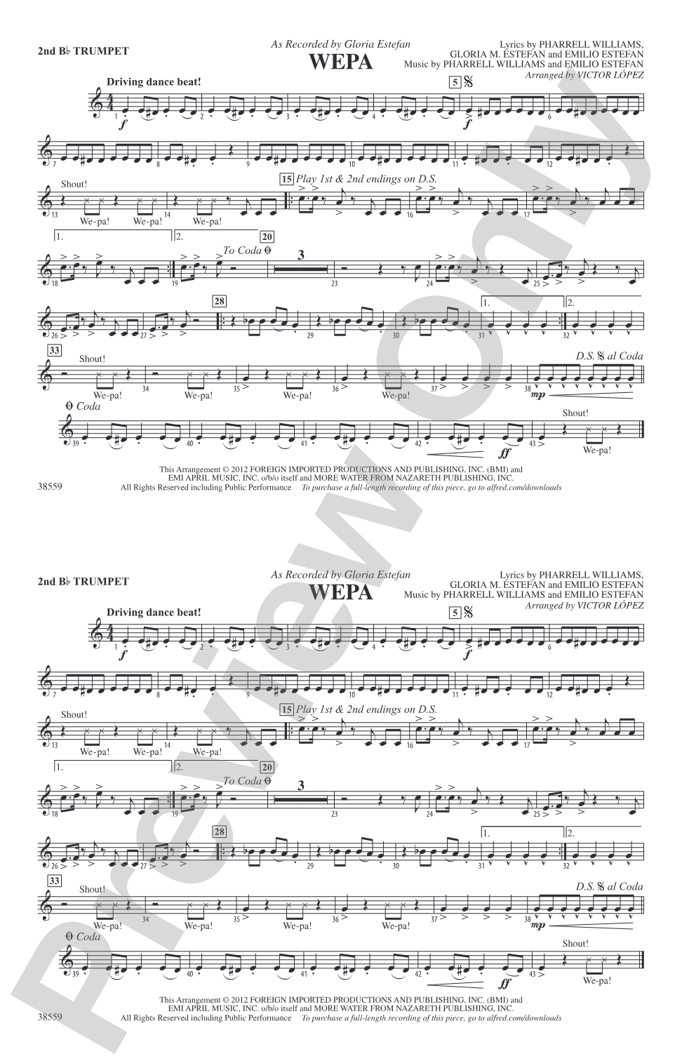 Wepa: 2nd B-flat Trumpet