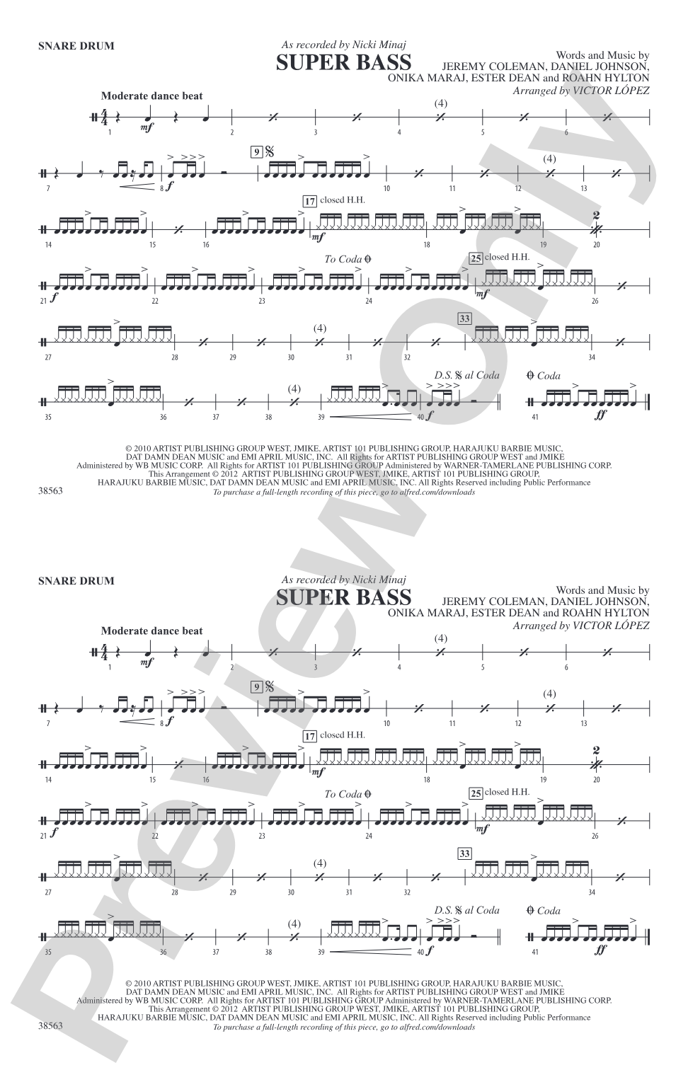 Super Bass: Snare Drum