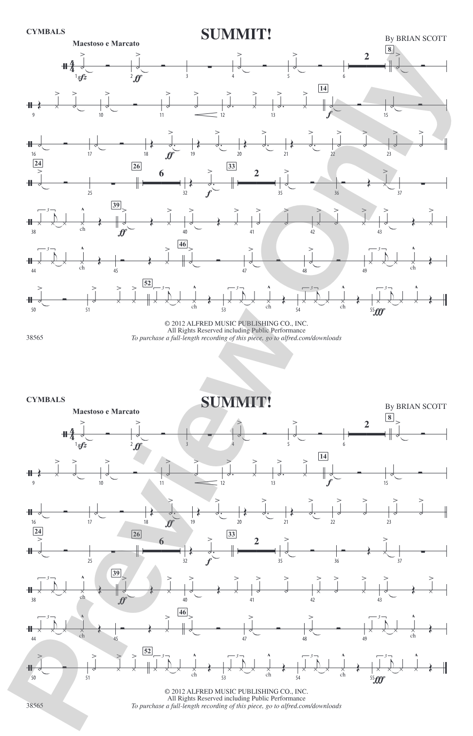 Summit!: Cymbals