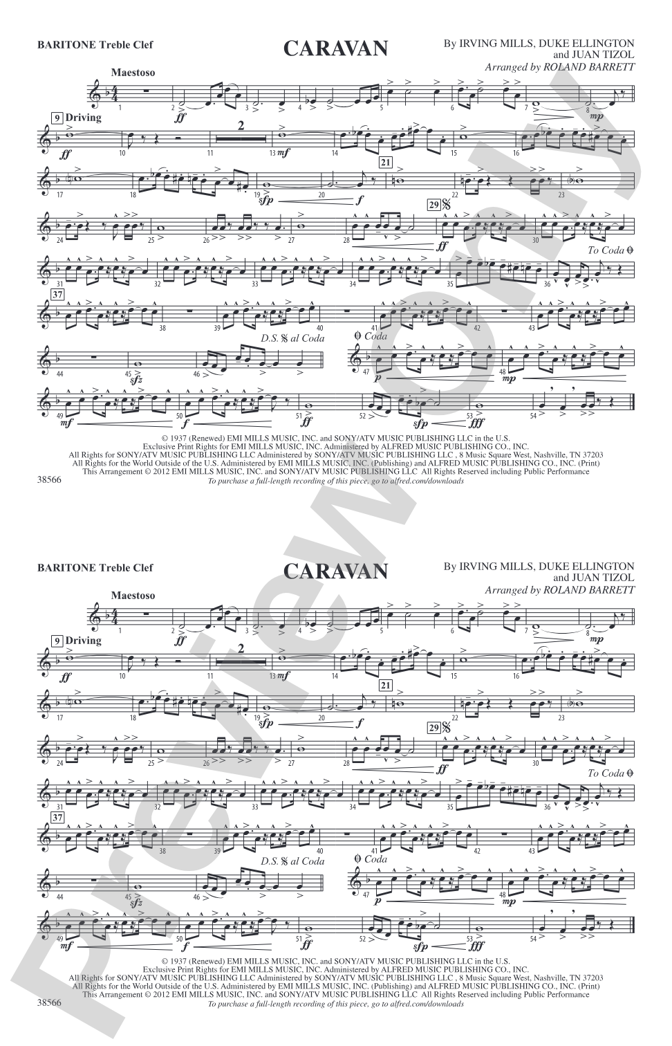 Caravan: Baritone T.C.