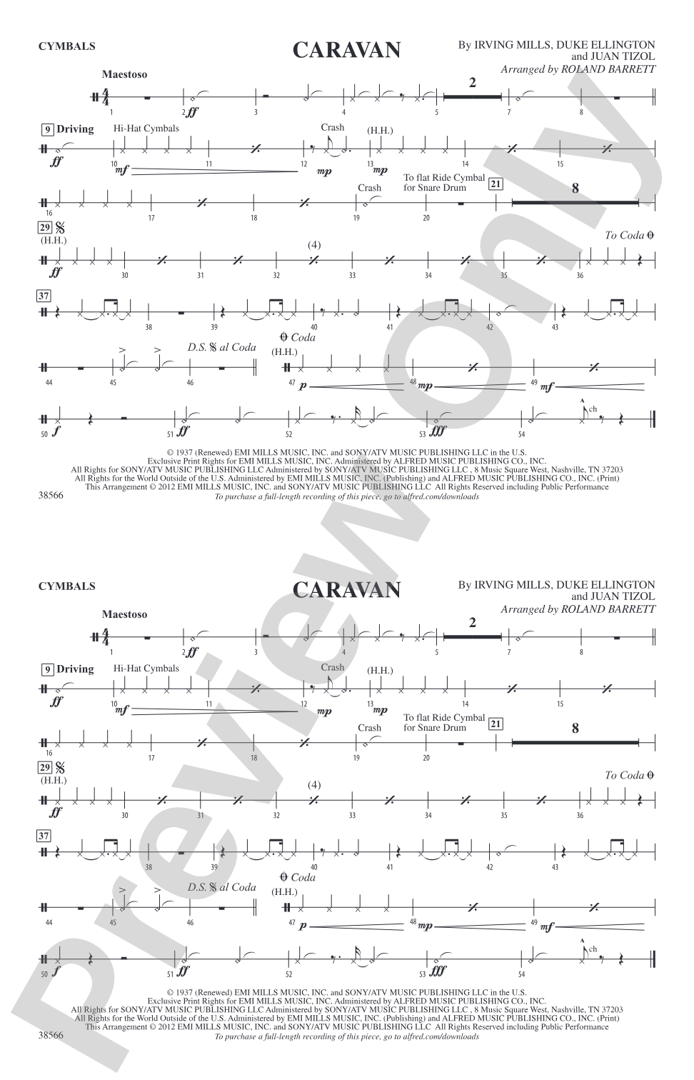 Caravan: Cymbals
