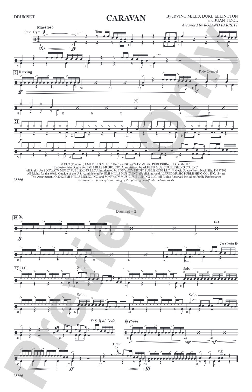 Caravan: Drumset