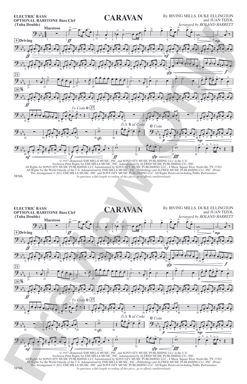 Caravan: Electric Bass