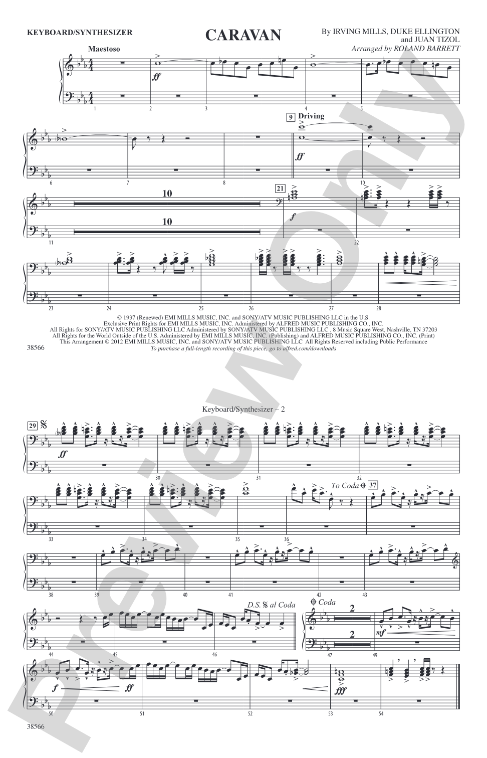 Caravan: Keyboard/Synthesizer