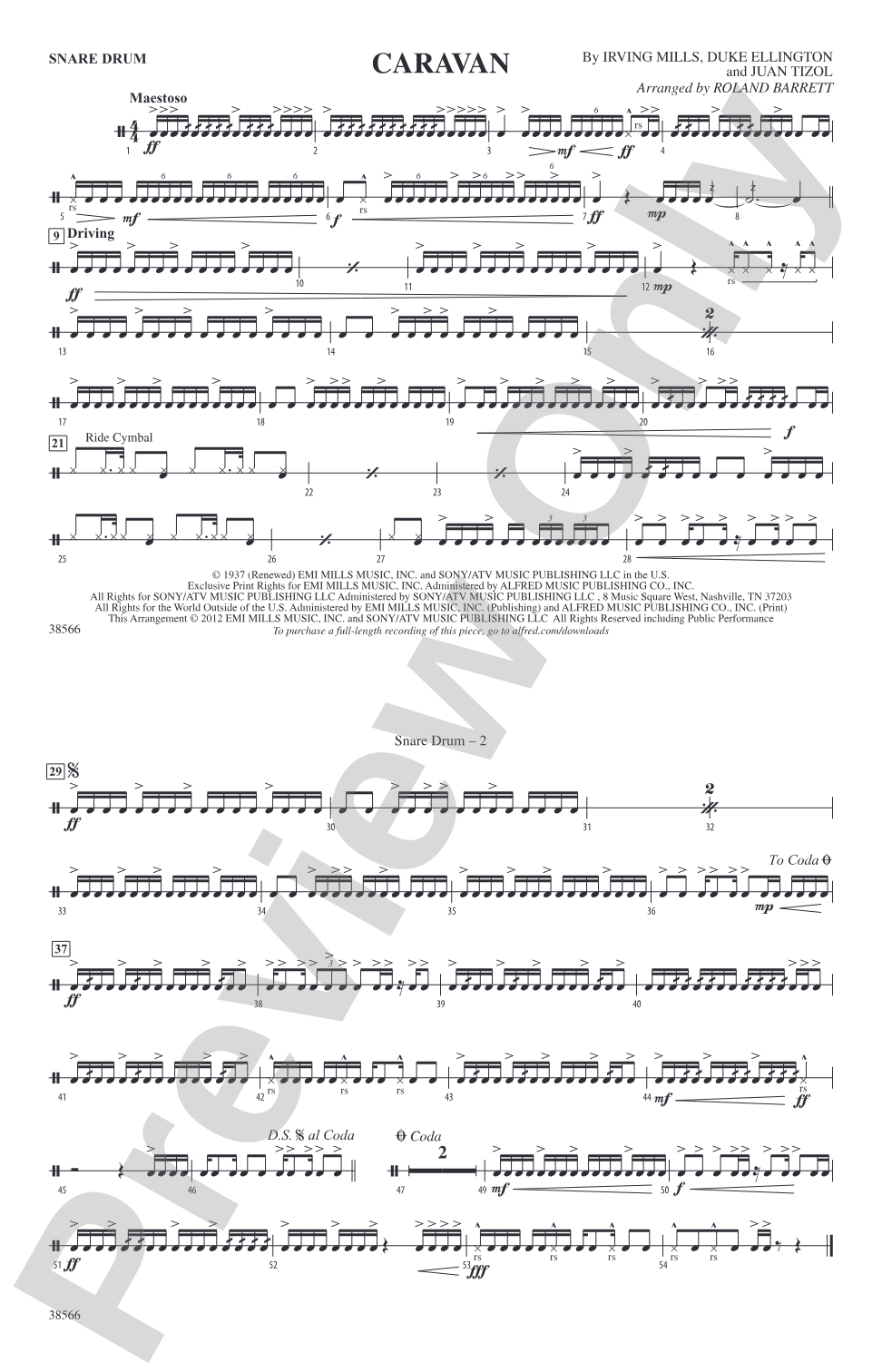 Caravan: Snare Drum