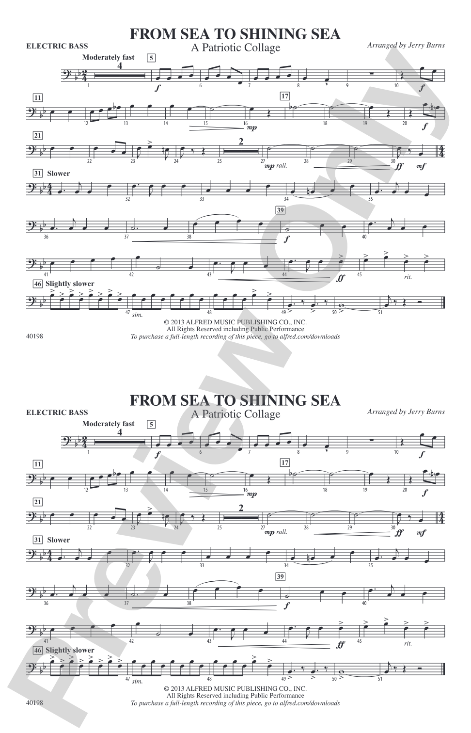 From Sea to Shining Sea: Electric Bass