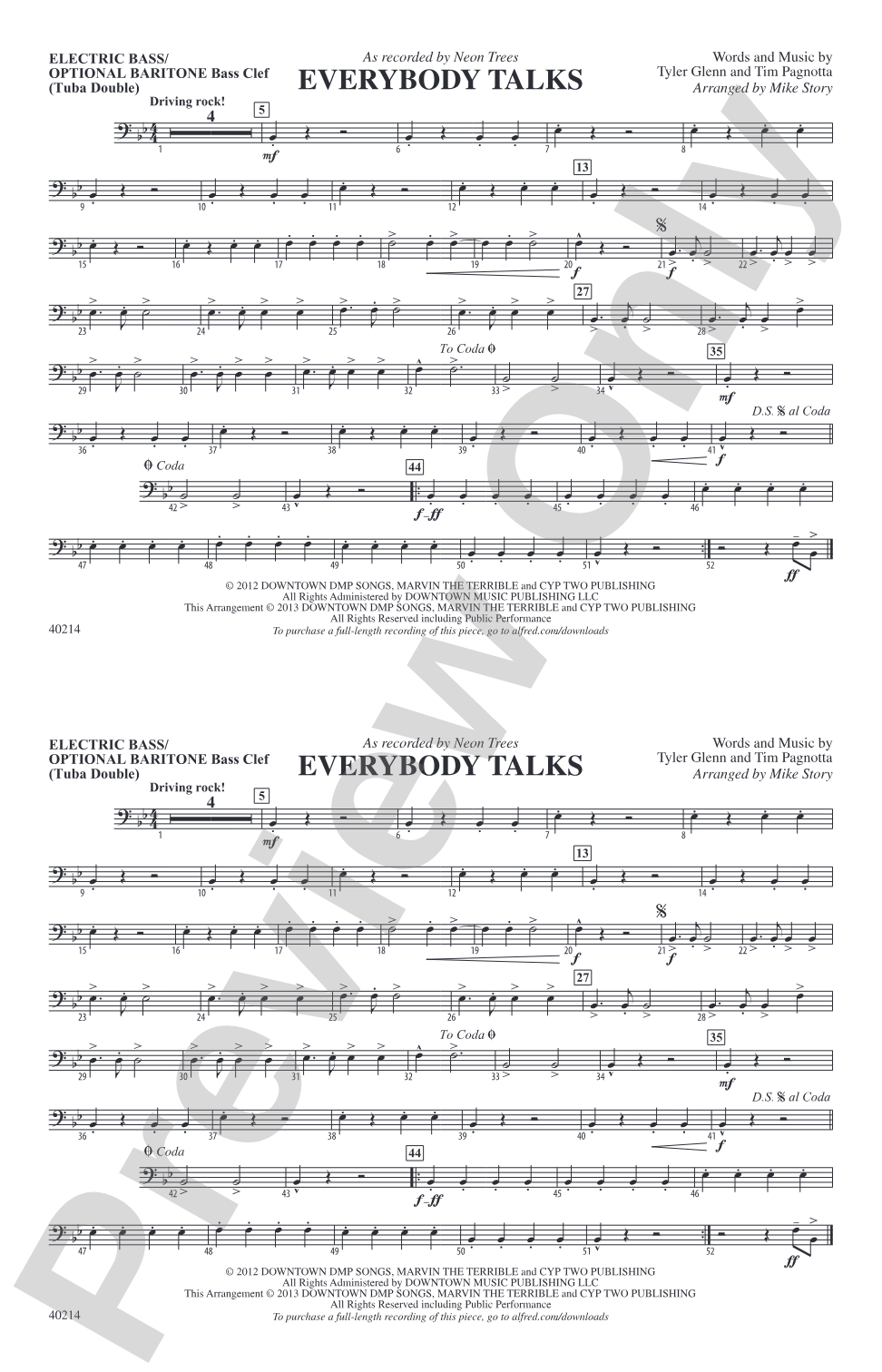 Everybody Talks: Electric Bass