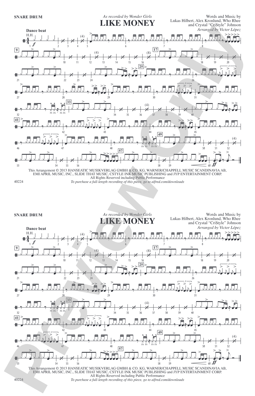 Like Money: Snare Drum