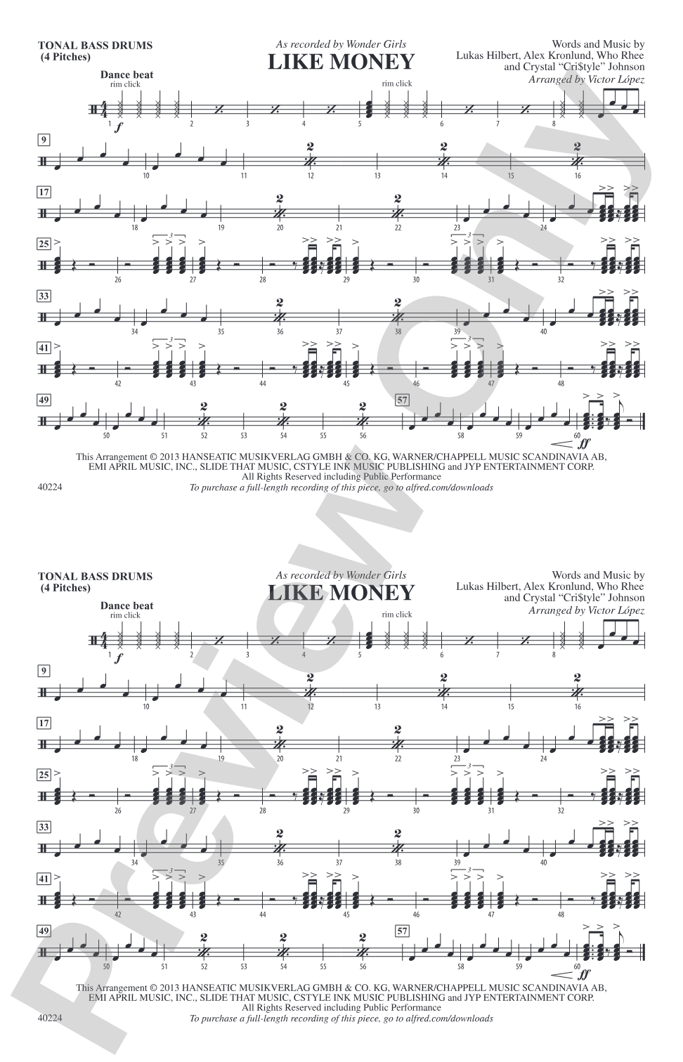 Like Money: Tonal Bass Drum