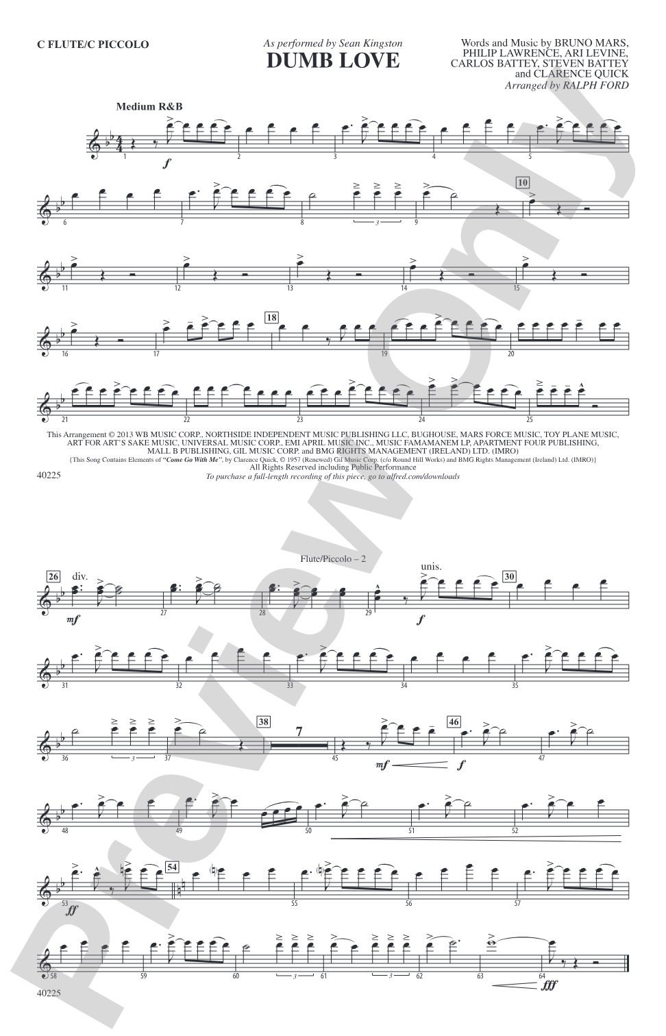 Dumb Love: Flute