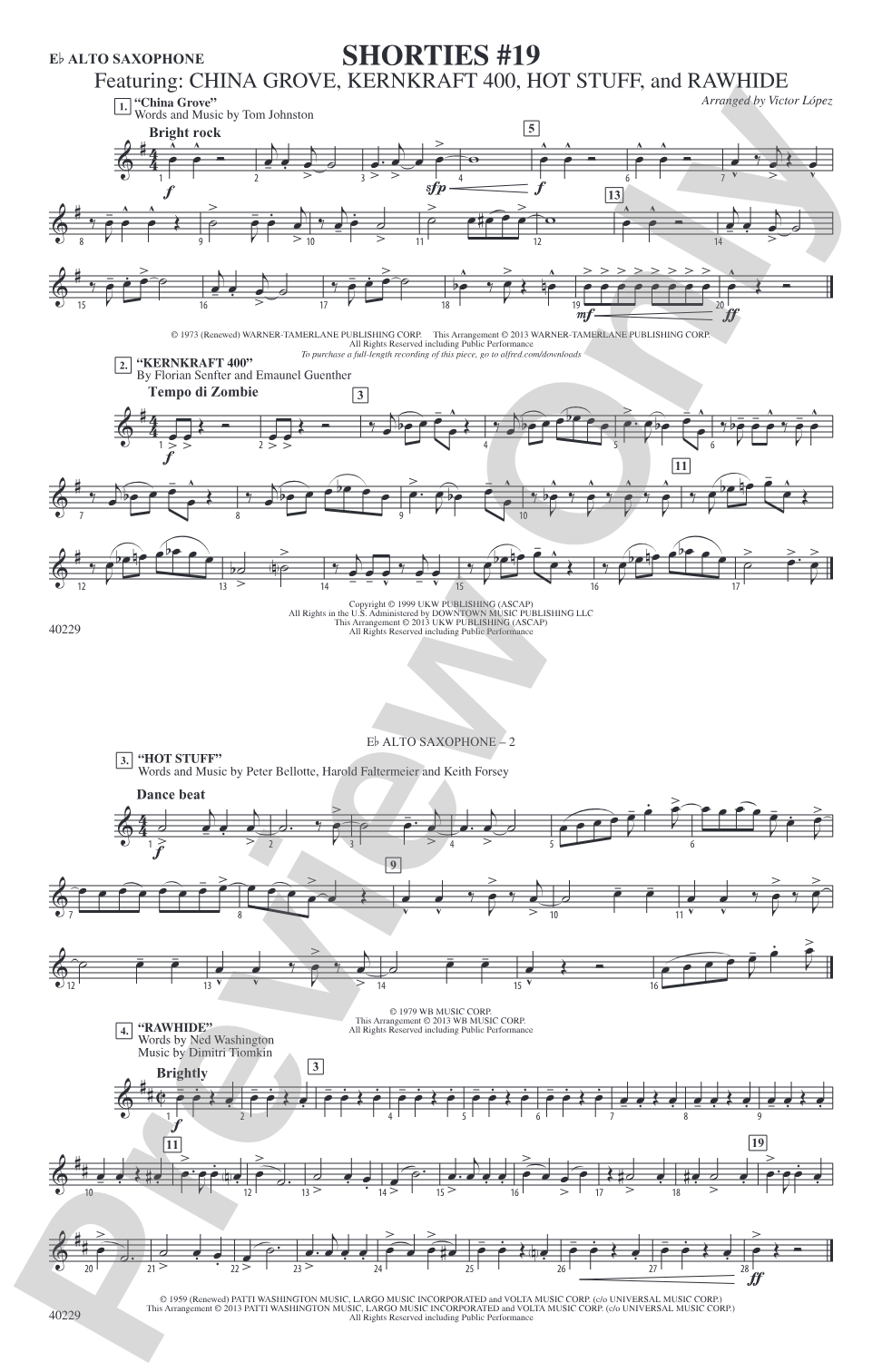 Shorties #19: E-flat Alto Saxophone