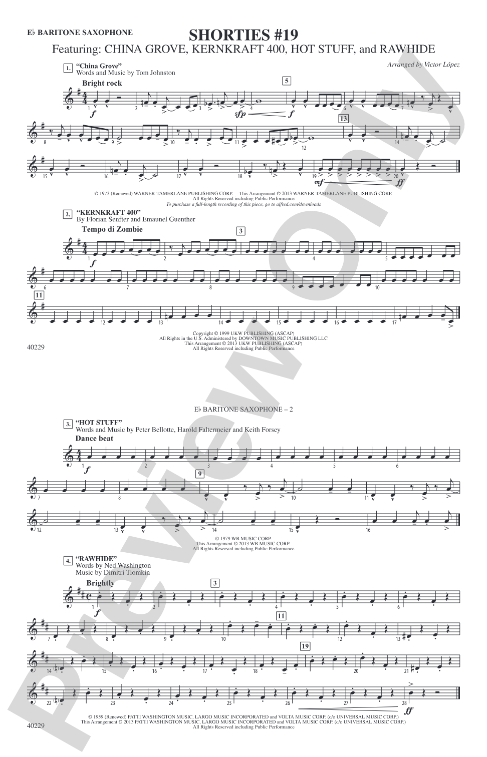 Shorties #19: E-flat Baritone Saxophone