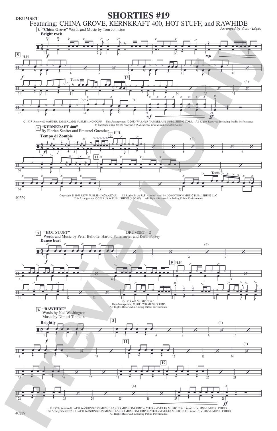 Shorties #19: Drumset