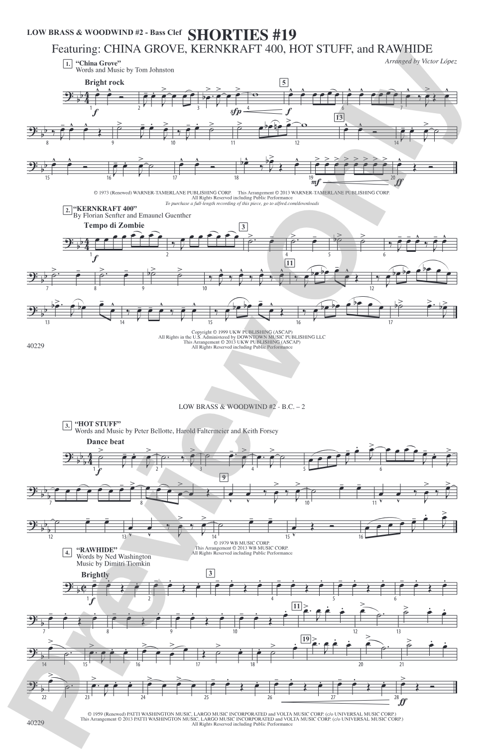 Shorties #19: Low Brass & Woodwinds #2 - Bass Clef