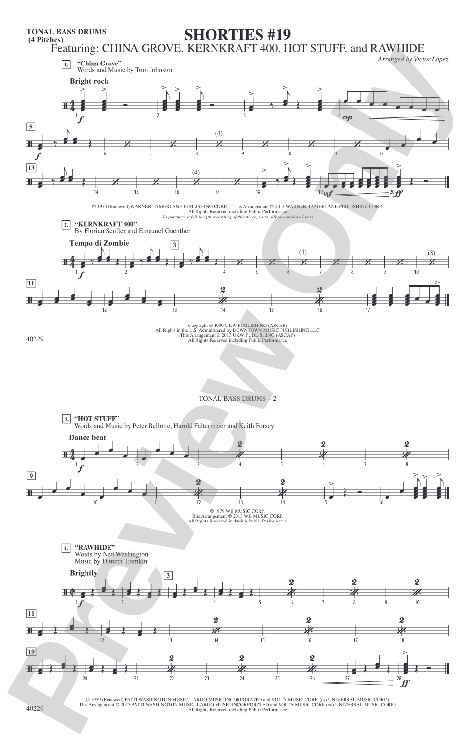 Shorties #19: Tonal Bass Drum