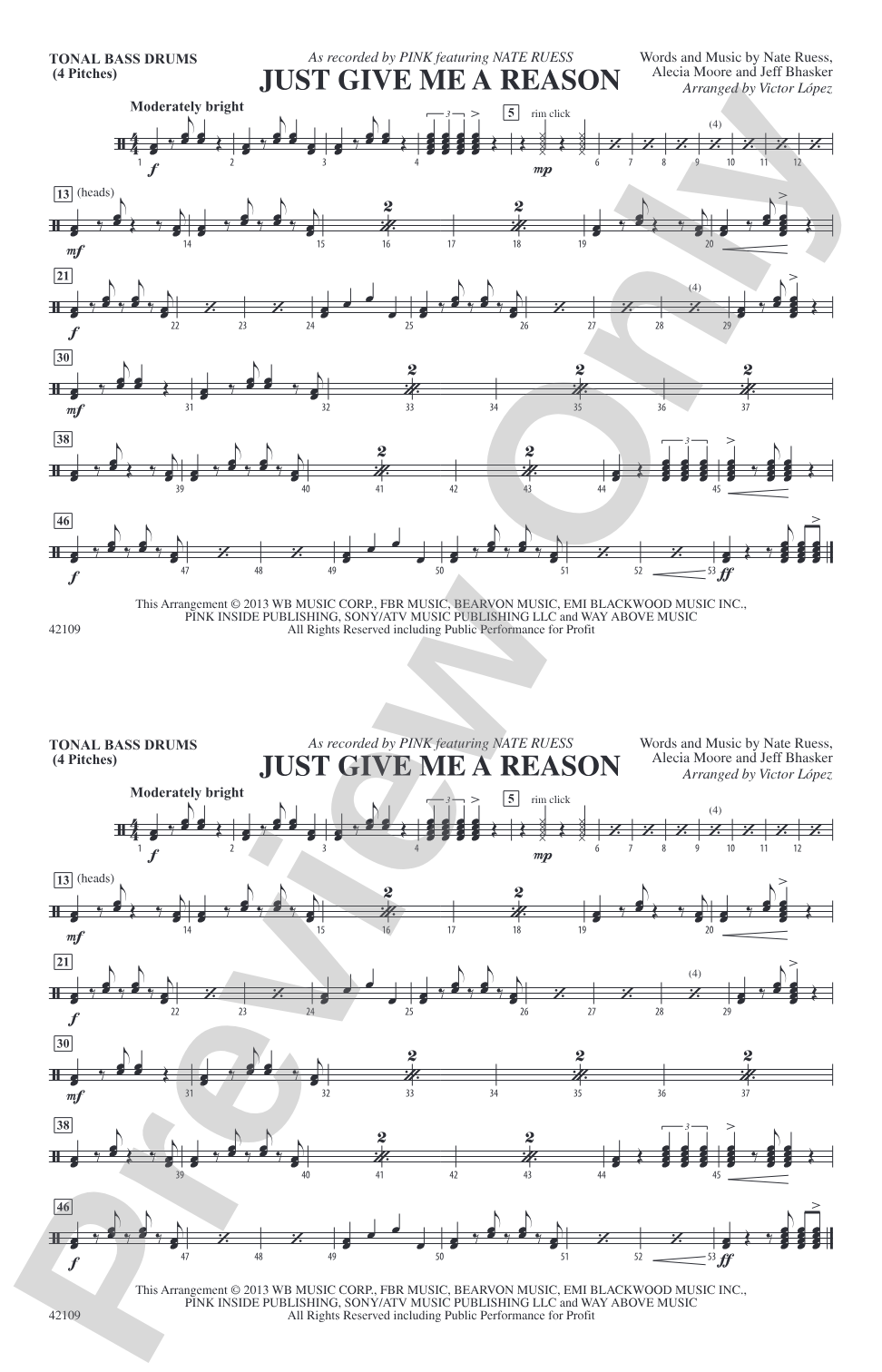 Just Give Me a Reason: Tonal Bass Drum