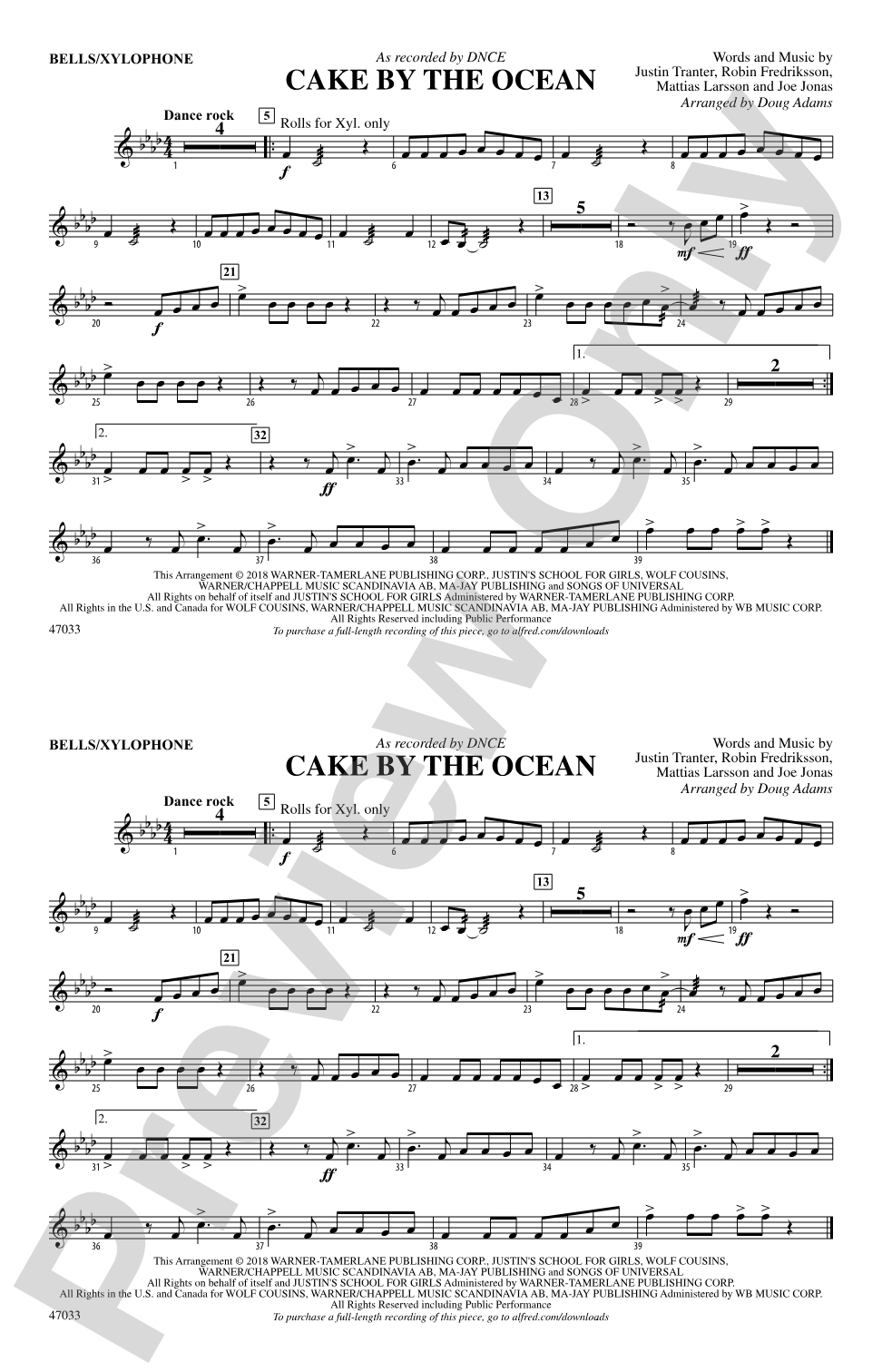 Cake by the Ocean: B-flat Bass Saxophone