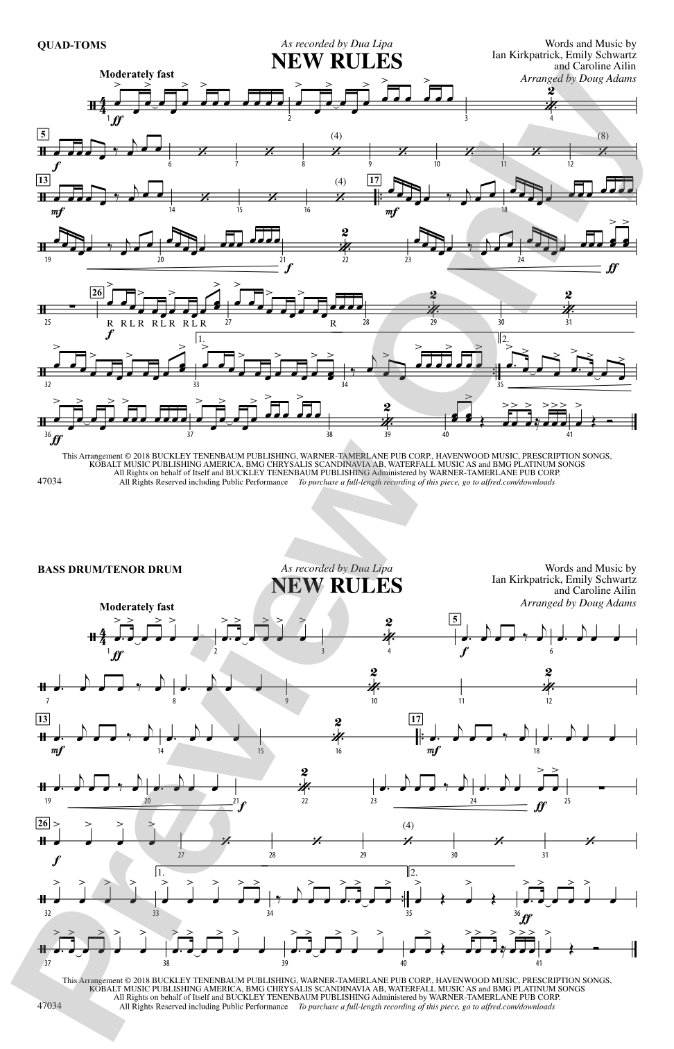New Rules: Quad-Toms