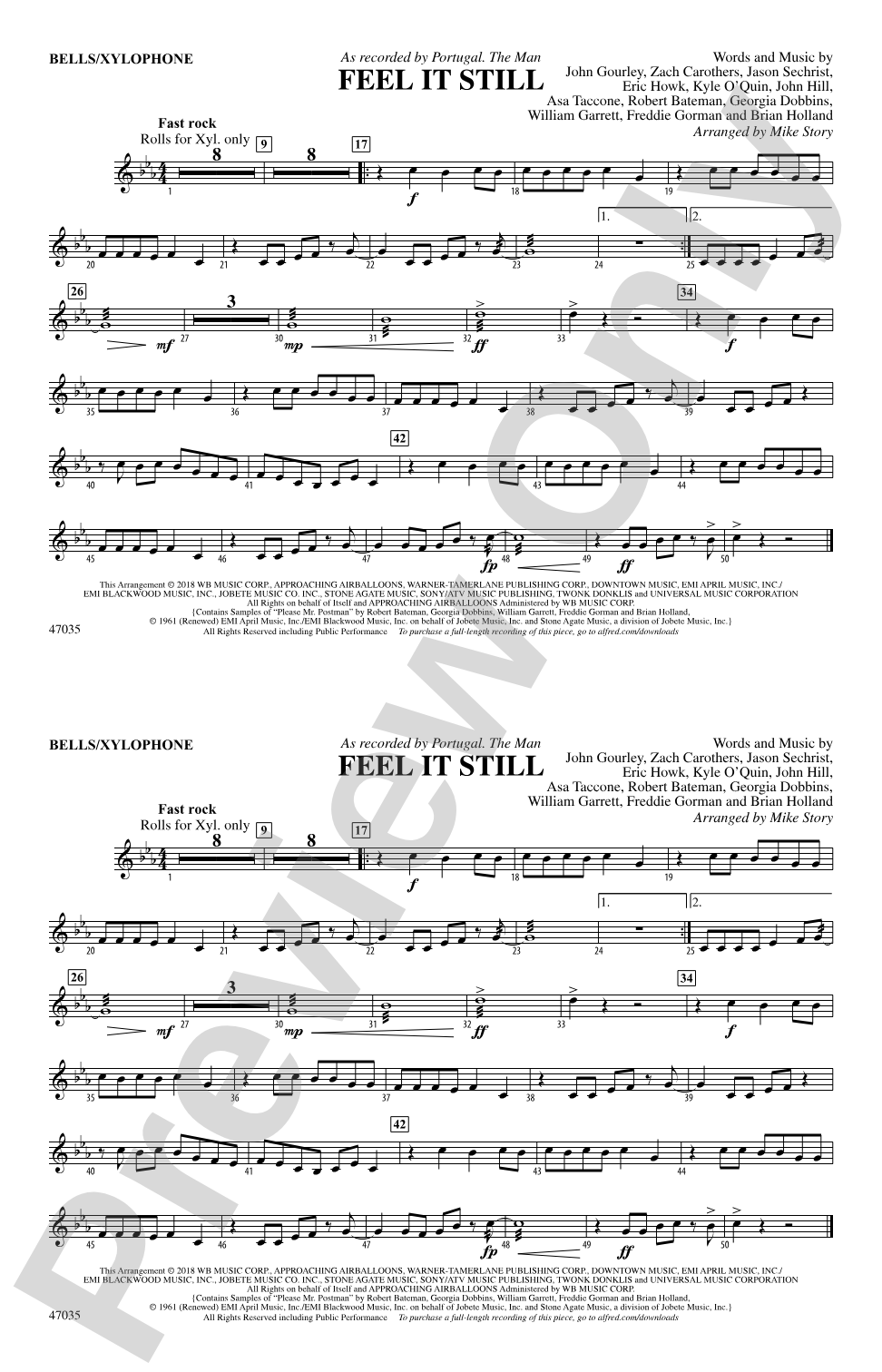 Feel It Still: B-flat Bass Saxophone