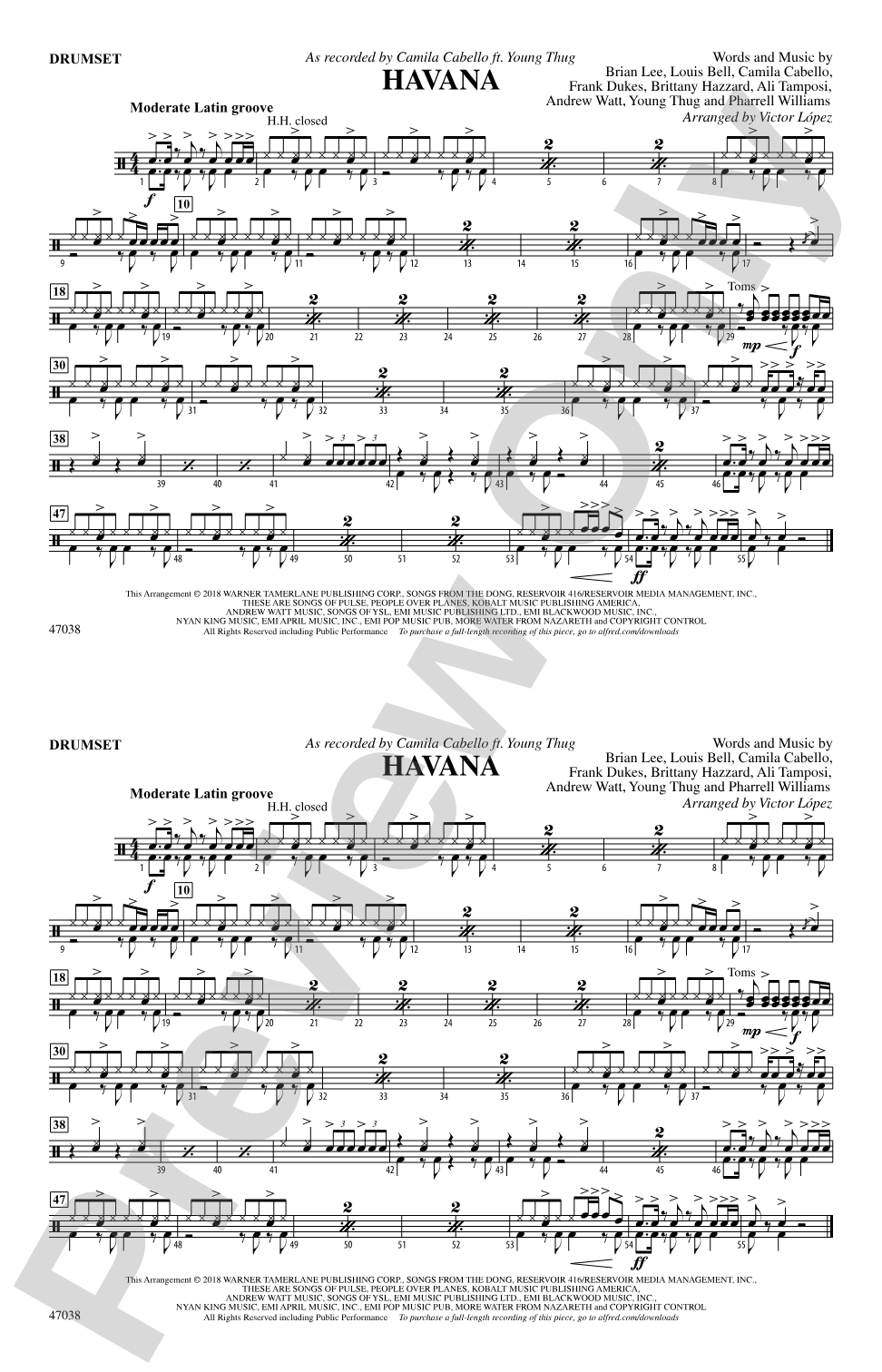 Havana: Drums