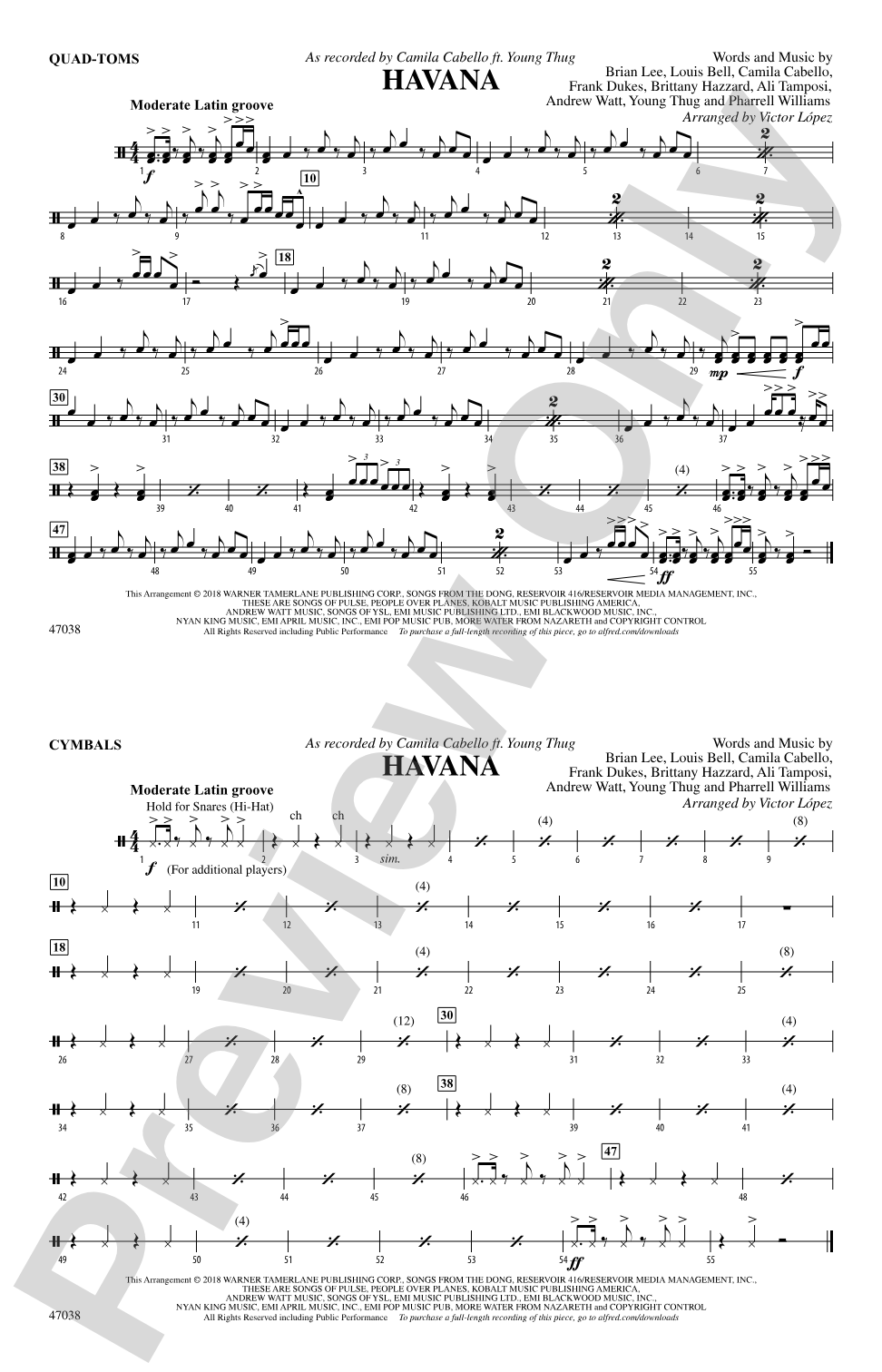 Havana: Quad-Toms