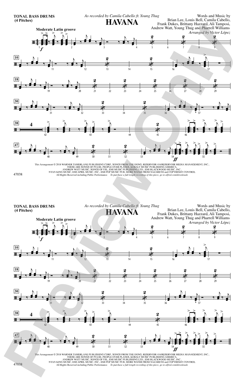 Havana: Tonal Bass Drum