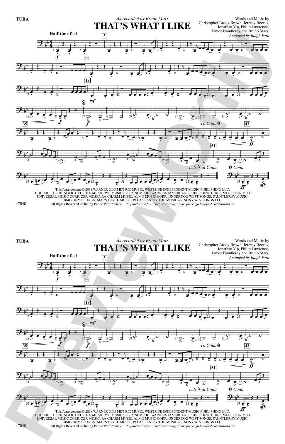 That's What I Like: Tuba