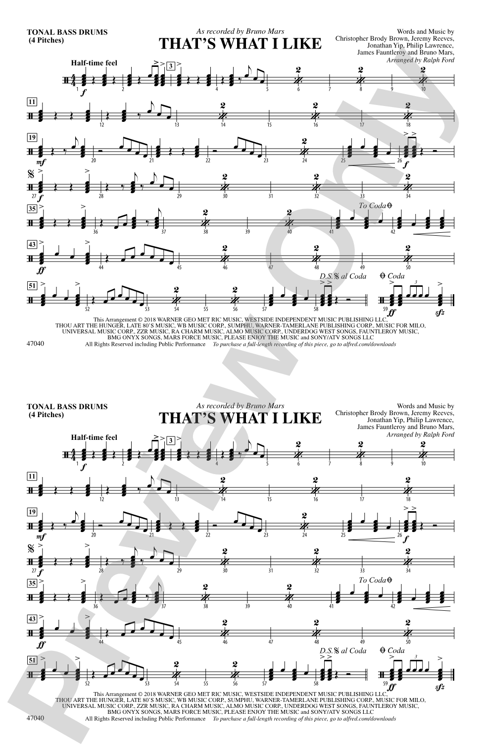 That's What I Like: Tonal Bass Drum