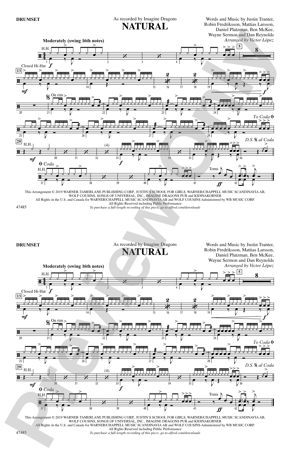 Natural: Drums