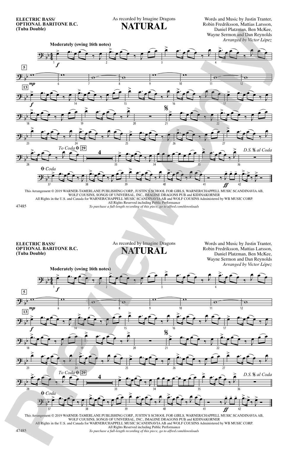 Natural: Electric Bass