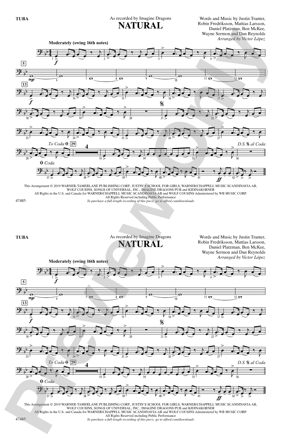 Natural: Tuba