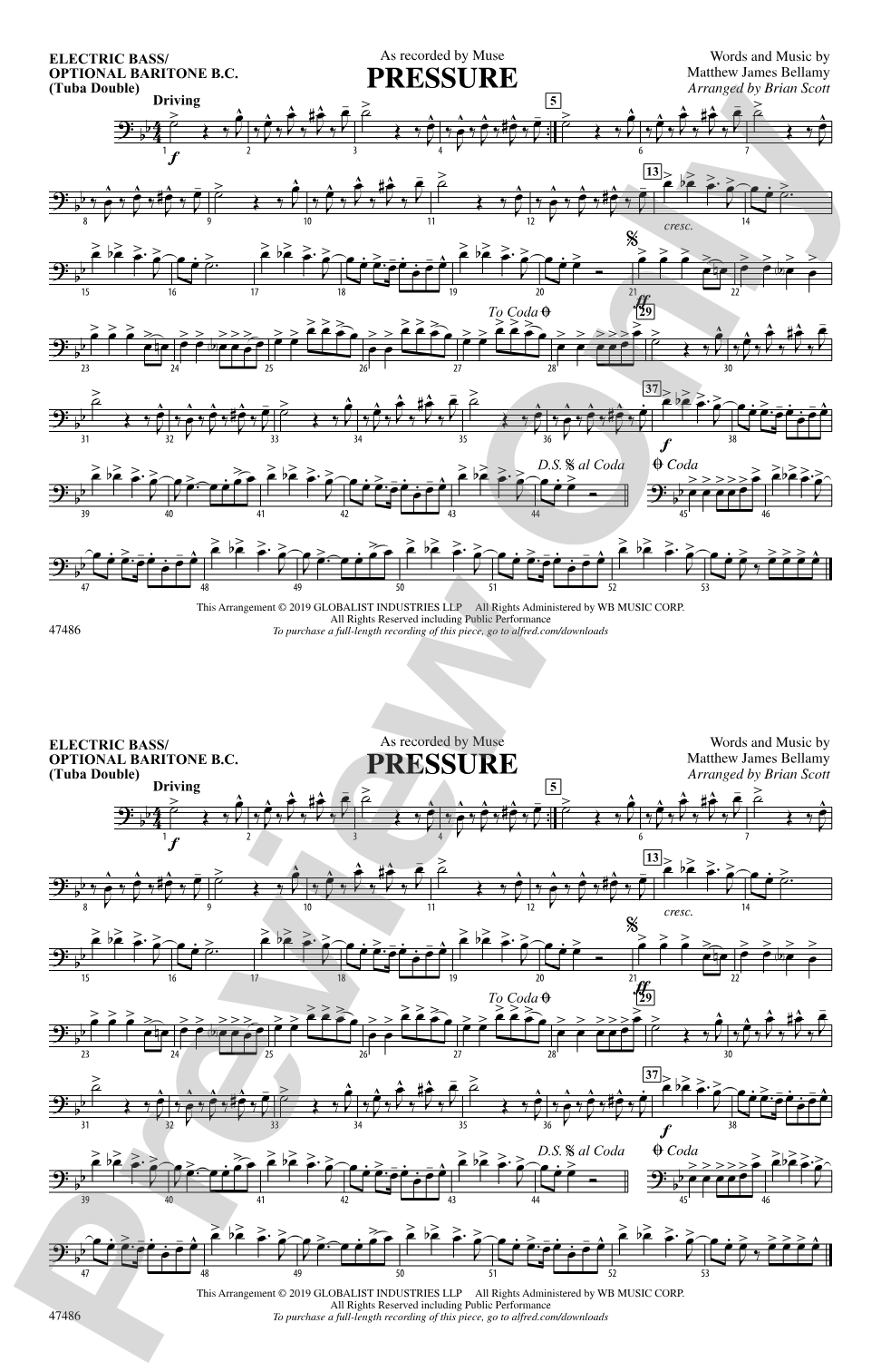 Pressure: Electric Bass