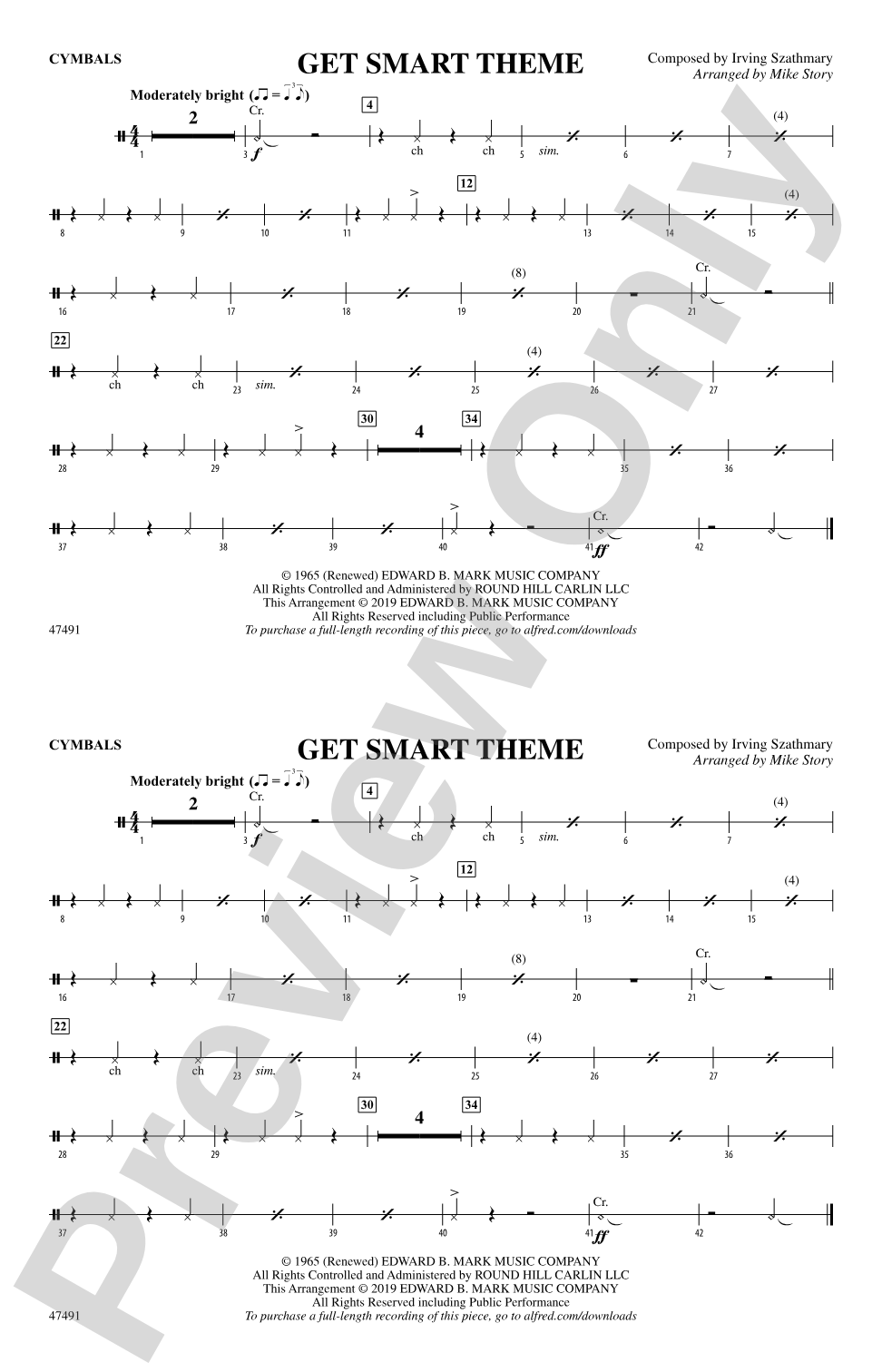 Get Smart Theme: Cymbals