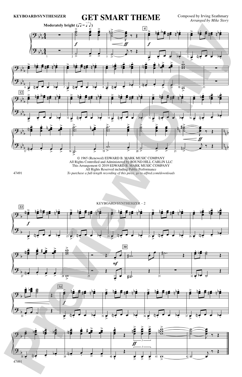 Get Smart Theme: Piano Accompaniment