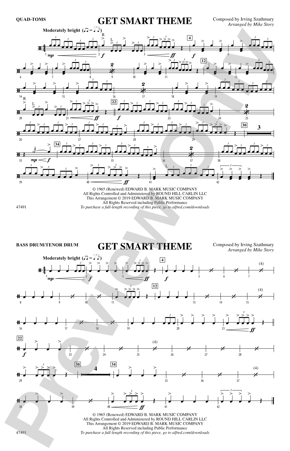 Get Smart Theme: Quad-Toms