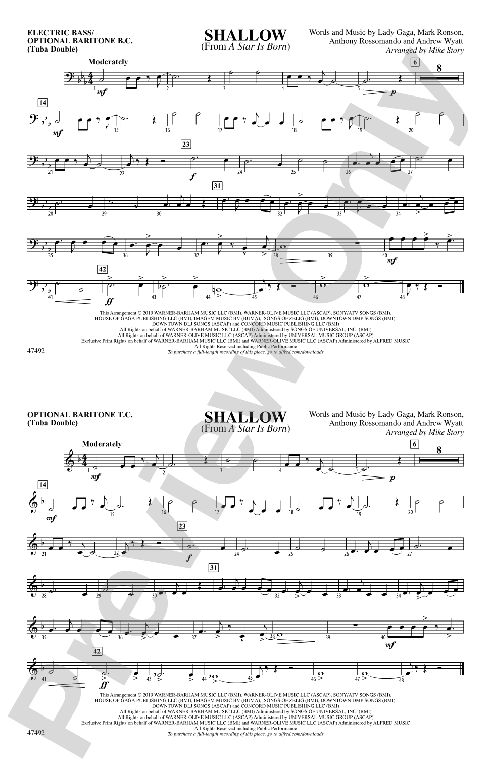 Shallow: Electric Bass