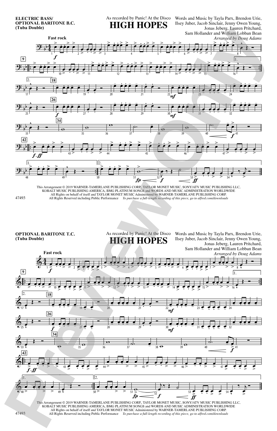 High Hopes: Electric Bass