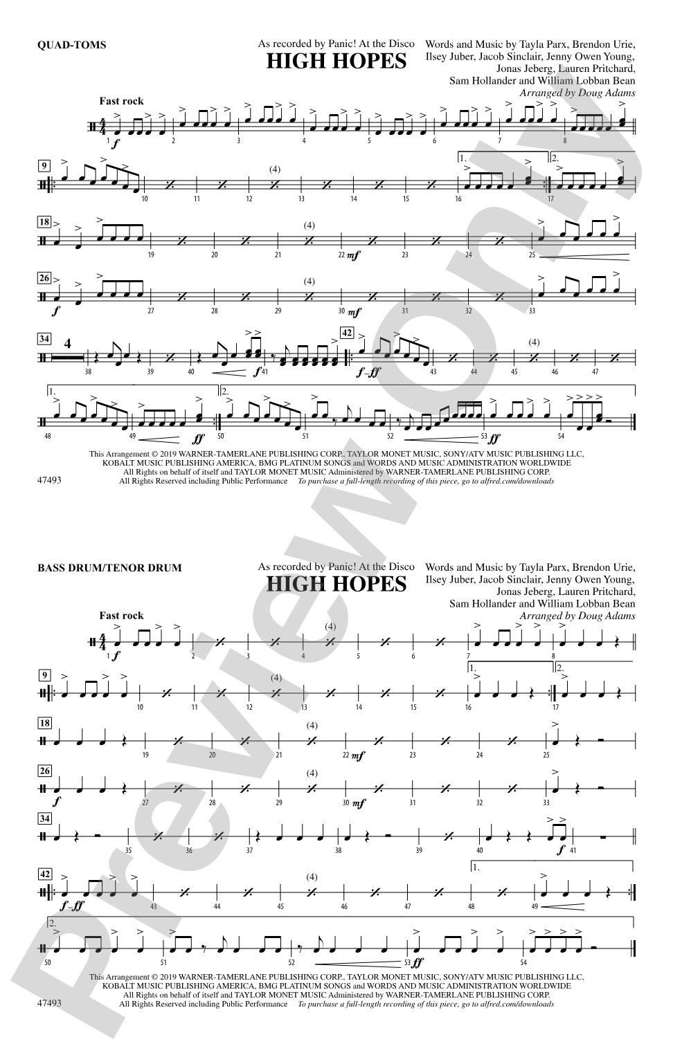 High Hopes: Quad-Toms