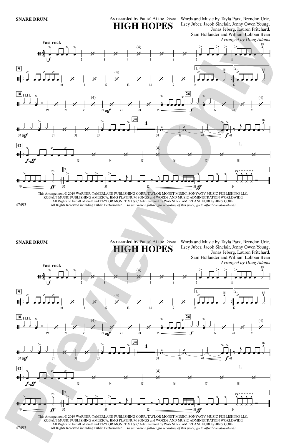 High Hopes: Snare Drum