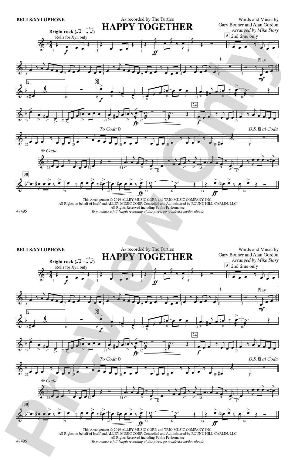 Happy Together: B-flat Bass Saxophone